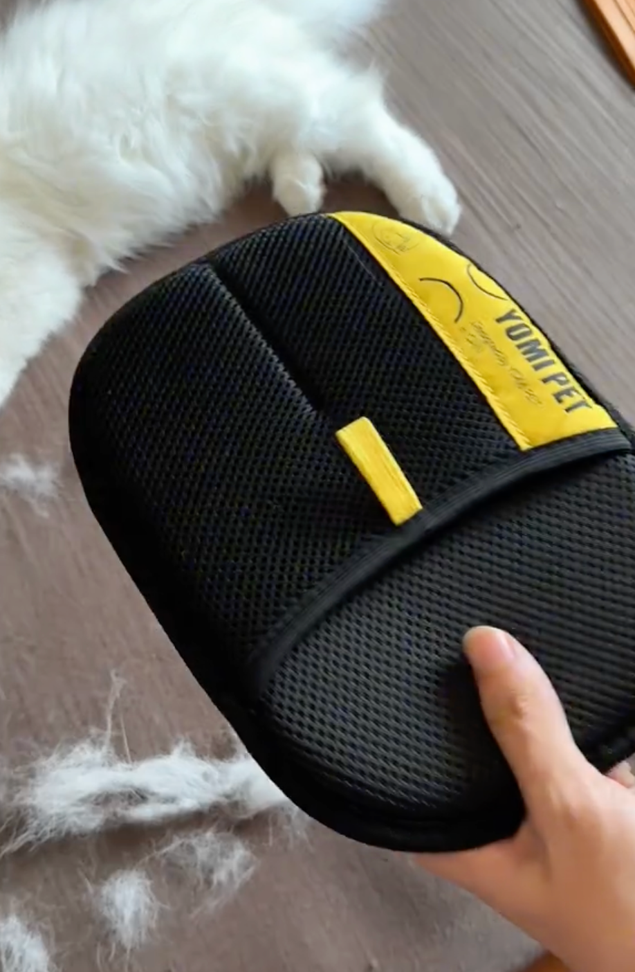MIRPAW Evcil hayvan tüyü temizleme eldiveni.